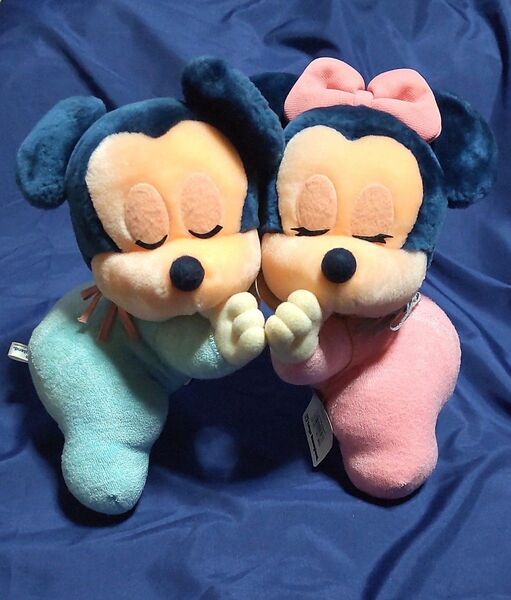 ベビーミッキー ベビーミニー ぬいぐるみ
