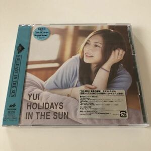 B27795　CD（未開封品）HOLIDAYS IN THE SUN(初回生産限定盤)(CD+DVD)　YUI
