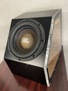 JBL 車載用ウーハー25cm W10GTIアクリルBOX付き中古品動作品