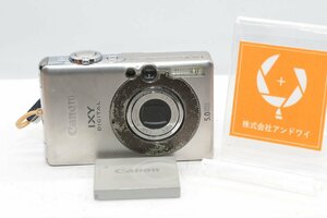 【実用品/動作品】CANON キャノン IXY DIGITAL 55 （バッテリー付、充電器欠品）#5130