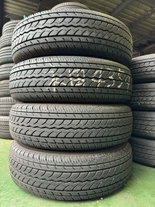 9分山☆ 195/80R15 107/105L LT　鉄ホイール・激安!!4本セット価格 2410