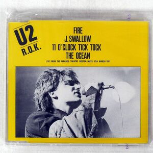 U2/R.O.K. (FIRE)/ISLAND RECORDS 664 972 CD □