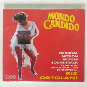  paper jacket RIZ ORTOLANI/MONDO CANDIDO/DAGORED RED 113-2 CD *