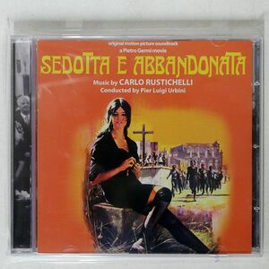 CARLO RUSTICHELLI/SEDOTTA E ABBANDONATA/DIGITMOVIES CDDM210 CD *