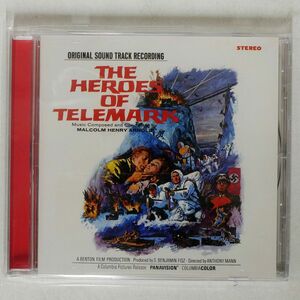 MALCOLM ARNOLD, JERRY GOLDSMITH/HEROES OF TELEMARK /INTRADA ISC 333 CD *