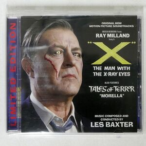 LES BAXTER/X THE MAN WITH X-RAY EYES/LA-LA LAND LLLCD 1174 CD □
