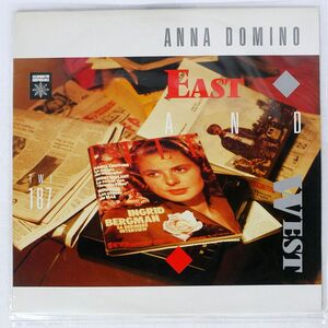 ANNA DOMINO/EAST AND WEST/LES DISQUES DU CRPUSCULE TWI187 LP