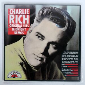 英 CHARLIE RICH/ORIGINAL HITS AND MIDNIGHT DEMOS/CHARLY CDX10 LP