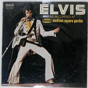 米 ELVIS PRESLEY/AS RECORDED AT MADISON SQUARE GARDEN/RCA LSP4776 LP