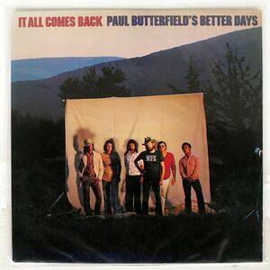 米 PAUL BUTTERFIELD/IT ALL COMES BACK/BEARSVILLE RNLP70878 LP