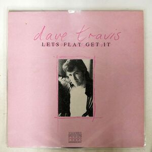 英 DAVE TRAVIS/LET’S FLAT GET IT!/MAGNUM FORCE MFLP061 LP