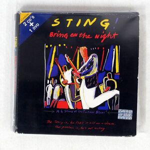 未開封 STING/BRING ON THE NIGHT/A&M 0600753213698 CD+DVD