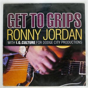 英 RONNY JORDAN/GET TO GRIPS/ISLAND 12IS521 12