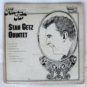 米 ブート STAN GETZ QUINTET/HOORAY FOR STAN GETZ/SESSION DISC 108 LP