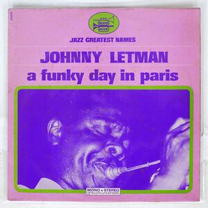 仏 JOHNNY LETMAN/A FUNKY DAY IN PARIS/BLACK AND BLUE 33015 LP