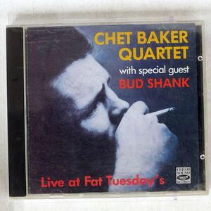 CHET BAKER/WITH BUD SHANK LIVE AT FAT TUESDAY’S/FRESH SOUND FSRCD131 CD □