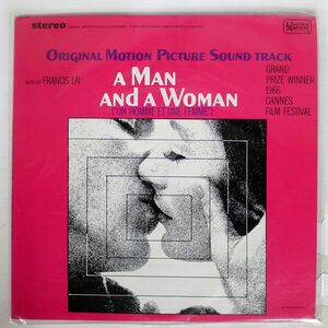 米 OST (FRANCIS LAI)/A MAN AND A WOMAN/UNITED ARTISTS UAS5147 LP
