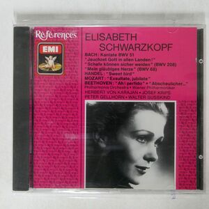 ELISABETH SCHWARZKOPF/BACH, HANDEL, MOZART, BEETHOVEN/ANGEL RECORDS CDH 7 63201 2 CD □