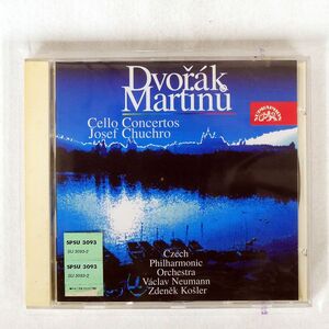 CHUCHRO/DVORAK: CELLO CONCERTOS/SUPRAPHON SU 3093-201 1 CD □