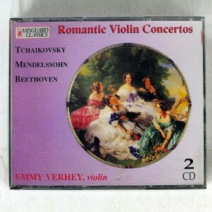 EMMY VERHEY/ROMANTIC VIOLIN CONCERTOS/VANGUARD CLASSICS 08 9190 72 CD
