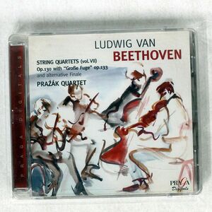 PRAZAK QUARTET/BEETHOVEN:STRING QUARTETS OP.130/PRAGA PRD/DSD250206 CD □