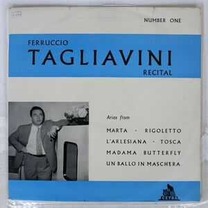 英 フェルッチョ・タリアヴィーニ/リサイタル/CETRA LPC55013 LP