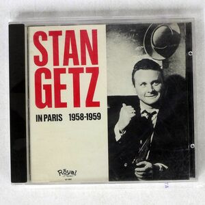 STAN GETZ/IN PARIS 1958-1959/ROYAL CD4002 CD □