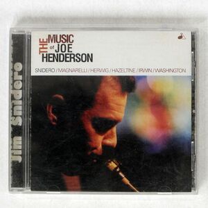 JIM SNIDERO/MUSIC OF JOE HENDERSON/DOUBLE-TIME DTRCD-152 CD □