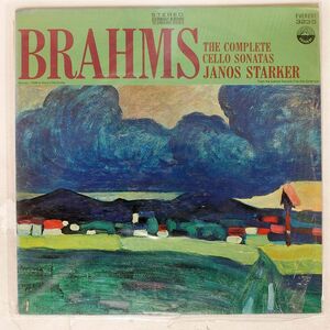 英 JANOS STARKER/BRAHMS THE COMPLETE CELLO SONATAS/EVEREST SDBR3235 LP