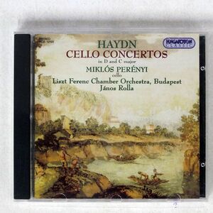 HAYDN/PERENYI:CELLO CONCERTOS IN D AND C MAJOR/HUNGAROTON CLASSIC HCD12121 CD □