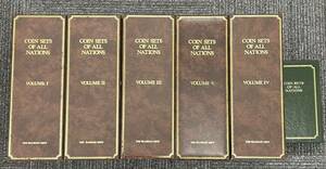 ●　COIN SETS OF ALL NATIONS　VOLUME　Ⅰ Ⅱ Ⅲ Ⅳ Ⅴ　THE FRANKLIN MINT　フランクリンミント　世界の国々　195点　おまとめ
