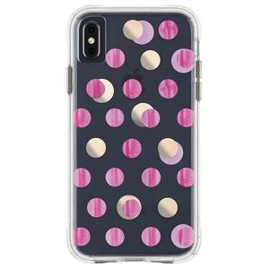 即決・送料込)【花柄のかわいいケース】Case-Mate iPhoneXs Max Wallpapers-Pink Dot