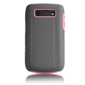 即決・送料込)【衝撃に強いケース】Case-Mate BlackBerry Bold 9780/9700 Hybrid Tough Case Pink/Gray