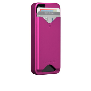 即決・送料無料)【ICカードが収納可能なハードケース】Case-Mate iPhone 4S/4 ID Case Matte Hot Pink
