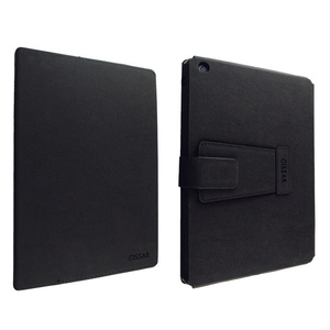 即決・送料込)【ブックタイプレザー調ケース】GISSAR iPad mini Premium & Laxuary Case Ares Black (スタンド機能つき) IPM-GARC-01