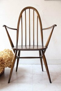 ■店頭価格　￥４４０００■ERCOLアーコールアームクエーカーチェア９４■ヴィンテージチェア 木製古木椅子■イギリスビンテ―ジ