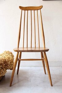 # витрина цена Y38500#a- call Gold Smith стул 95# Британия Ercol Vintage стул из дерева * старый дерево стул # Англия Vintage 