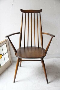 ■店頭価格　￥４４０００■ERCOLアーコールアームゴールドスミスチェア９２■ヴィンテージチェア 木製古木椅子■イギリスビンテ―ジ