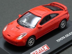 ★★日曜夜★ルース★TOYOTA CELICA★1/72 DIE-CAST MINI CAR★REAL-X★1/72