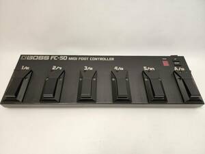 BOSS MIDI フットコントローラー　FC-50　