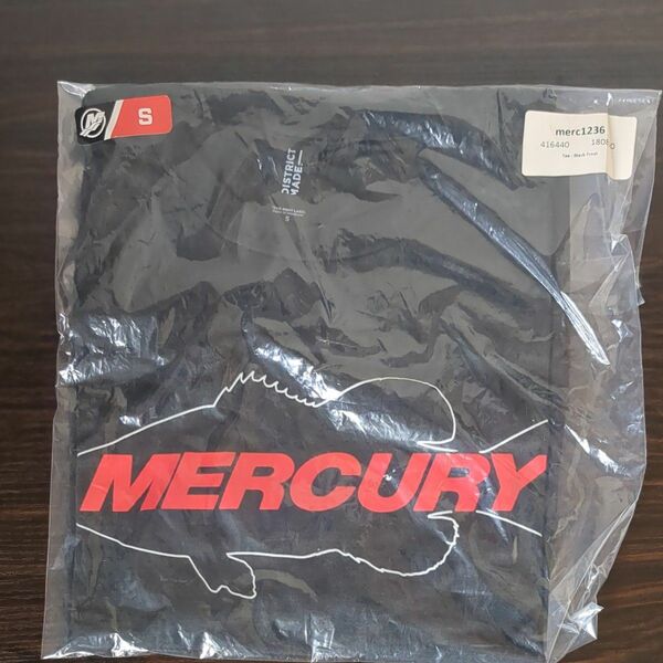 Tシャツ ブラック 半袖 黒　Mercury　マーキュリー