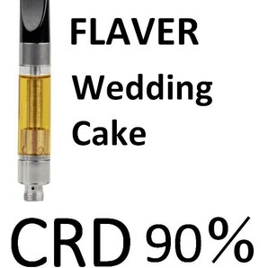1ml CRD リキッド CBD CBG CBT CBC CBN CBDV テルペン Wedding Cake 合有