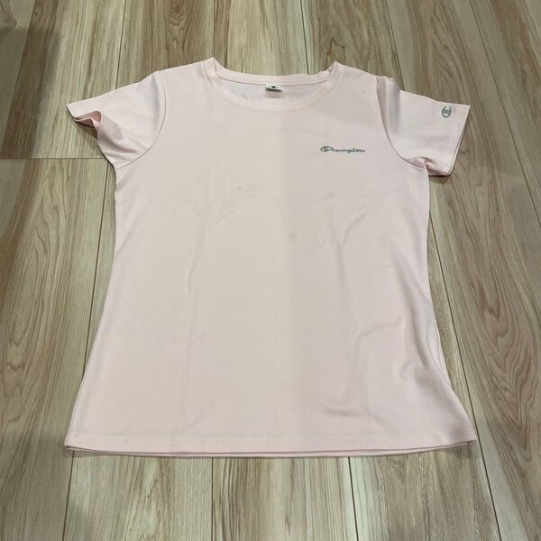 champion チャンピオン フィットネス トレーニング ランニング ピンク Tシャツ M