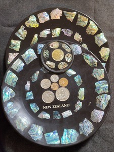 【1円スタート】ニュージーランド　ニュージーランドドル硬貨プレートセット　おまとめ