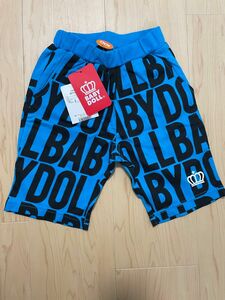 ベビードール　BABYDOLL 100cm ブルー　青　ハーフパンツ