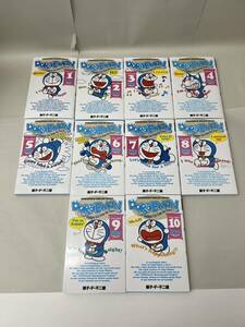 [MMY0601.2-1KK]1 jpy start 1~10 volume all volume set Doraemon English version Japanese translation attaching wing lishu comics wistaria .*F* un- two male Shogakukan Inc. 