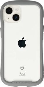 2303326☆ iFace Reflection iPhone 14 専用 ケース クリア 強化ガラス (グレー)【アイフェイス アイフォン14 用 iphone14 用 カバー 韓国