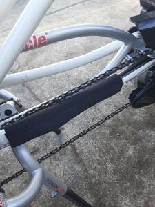 [ new goods ] chain stay protector MTB. gravel car etc. intense mileage hour. chain per scratch prevention .!