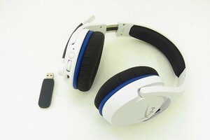 N189-S30-197 HyperX Cloud Stinger Core HHSS1C-KB-WT ワイヤレスゲーミングヘッドセット 現状品③