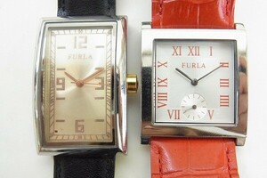 N448-J9-3452◎ FURLA フルラ レディース クォーツ 腕時計 まとめ 現状品①◎